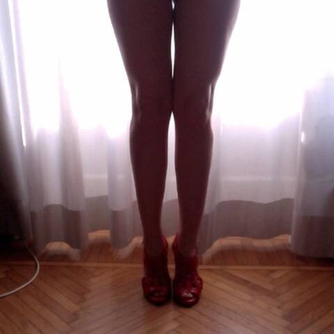 le mie gambe "chiuse"...